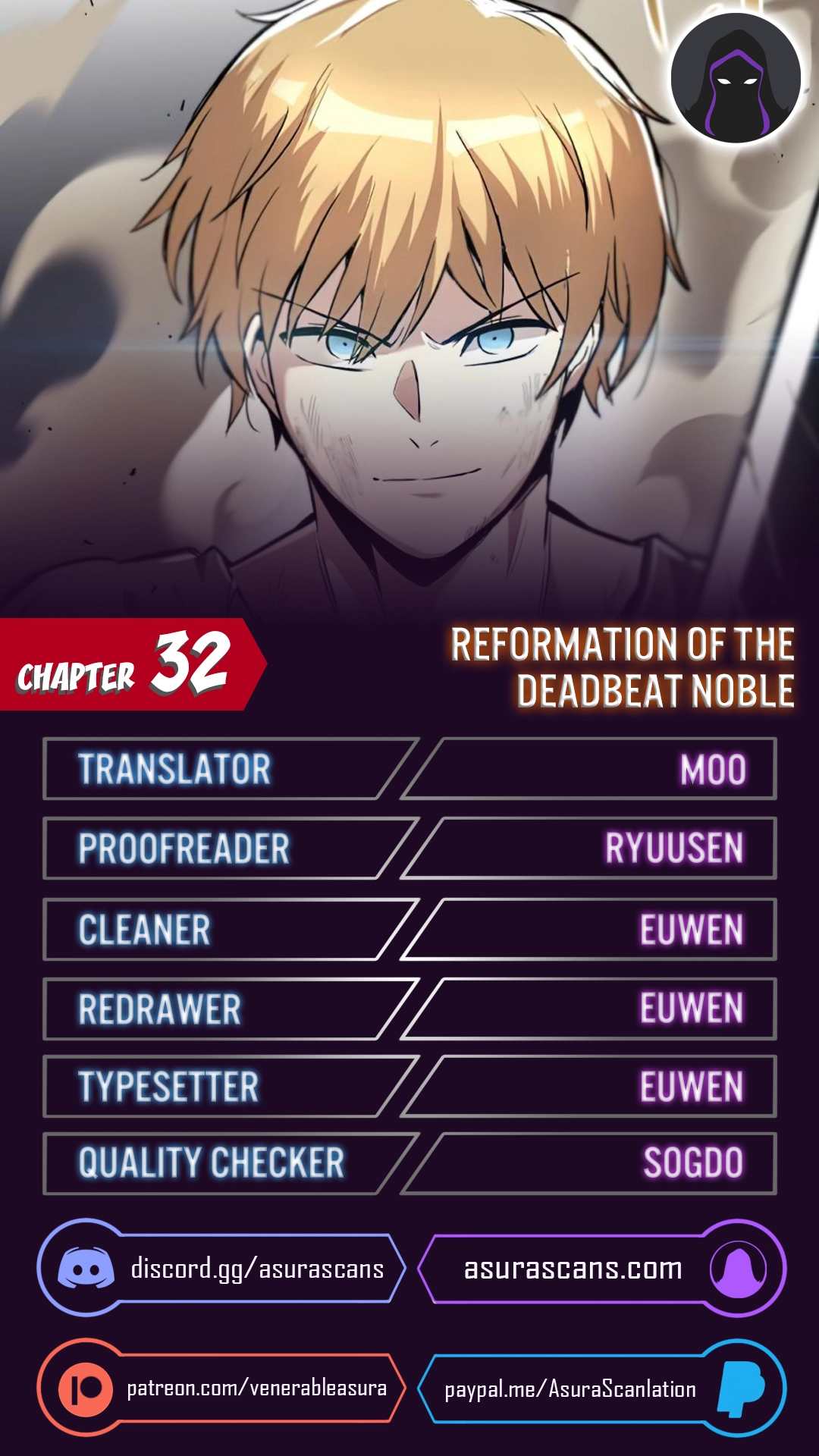 Reformation Of A Dead Beat Noble Reformation of the Deadbeat Noble - Chapter 32 - Webtoon Night